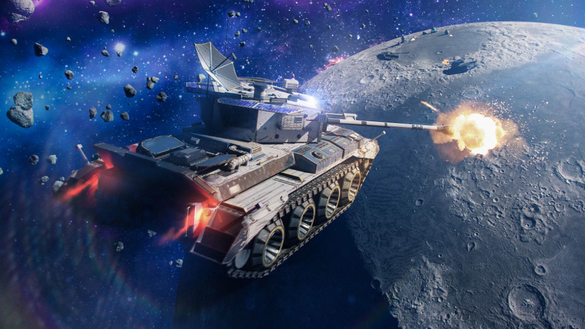 World of Tanks Blitz Launches Tanks Into Space