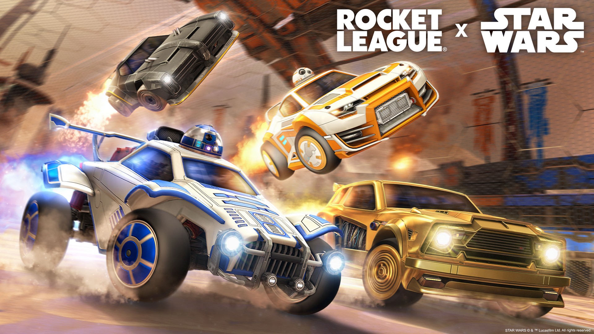Star Wars Droid Content Arrives In Rocket League On May 5th