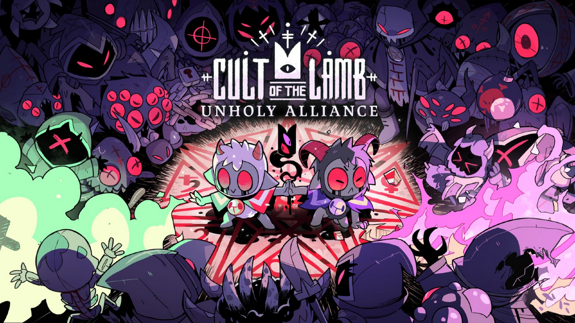 Devolver Digital Announce New Cult of the Lamb Unholy Alliance DLC Arriving August 12