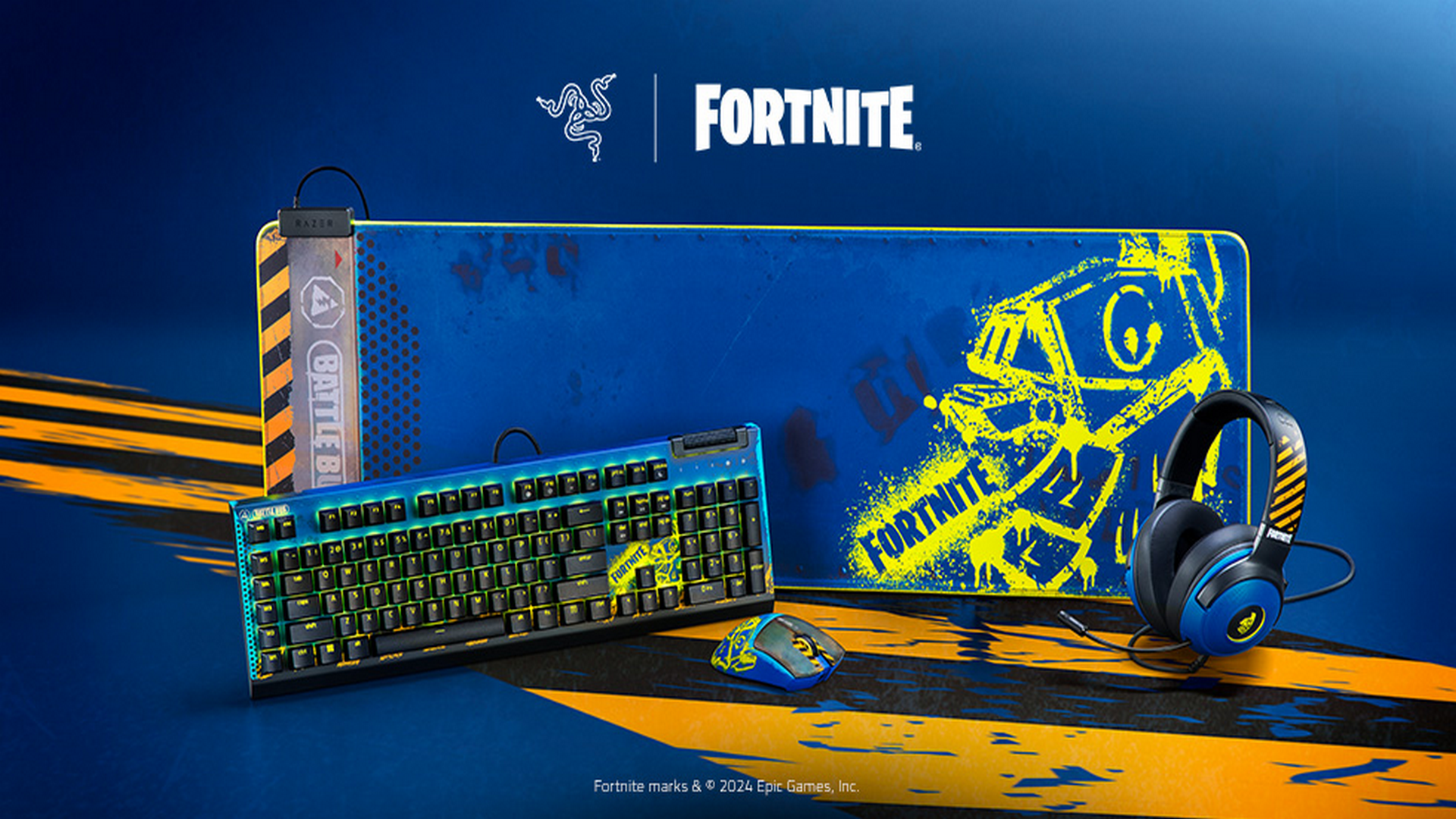 Celebrate Your Victory Royale In Style With The Razer x Fortnite PC Peripherals Collection