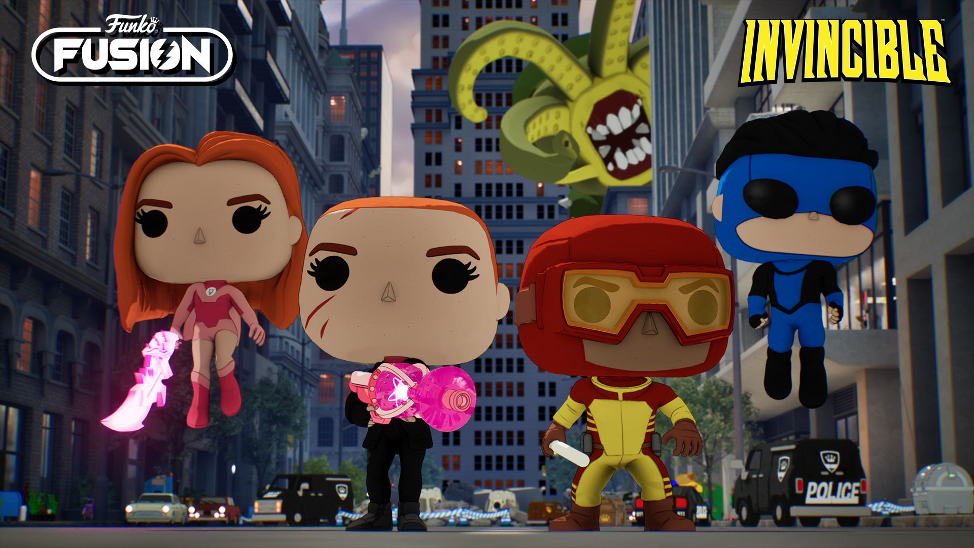 Funko Fusion To Launch Online Co-Op For Consoles Next Week, With Invincible DLC Available Now